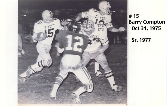 #15 Barry Compton 1975 -1977