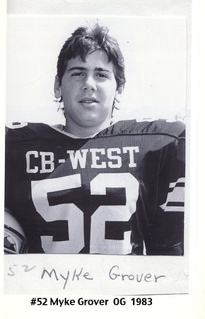 #52 Myke Grover 1983