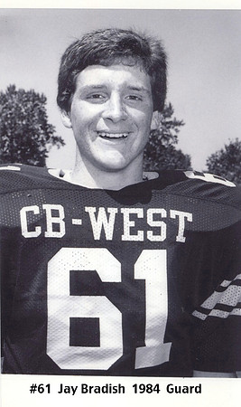 #61 Jay Bradish 1984