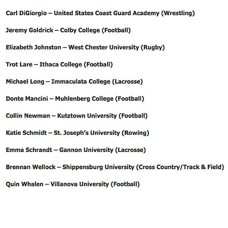 CB West students Spring signing