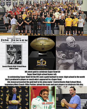 Jim Jensen HOF insert